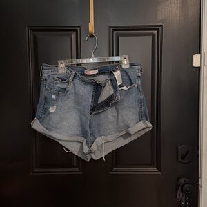 Signature by Levi Strauss Light Blue Jean Shorts